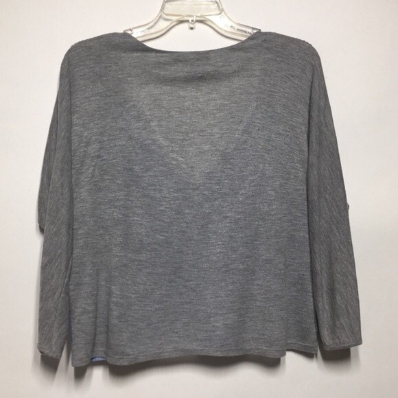 Gryphon Blue Gray Annam Tribal Print Pullover XS - Picture 5 of 8